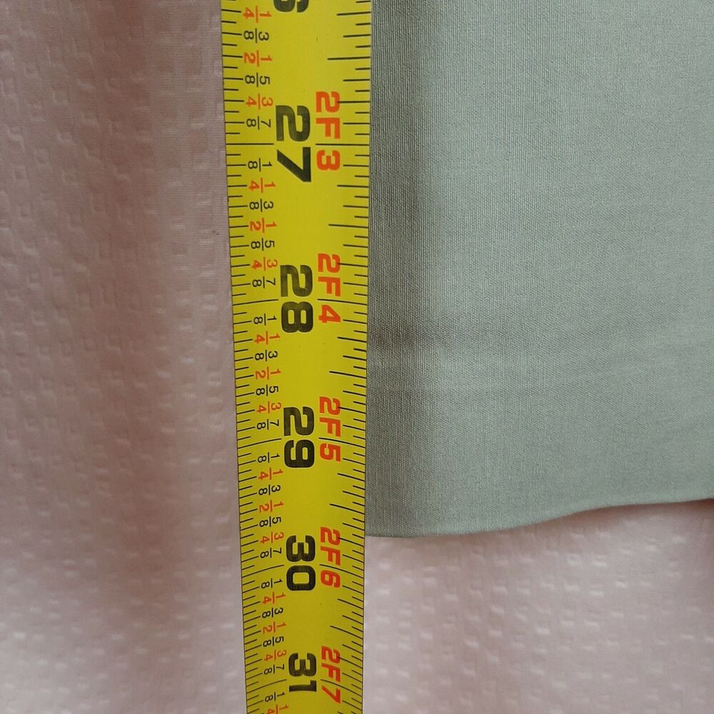 NEW Bellissima Fashions Women Straight Pants High Waist Side Zip Beige Size 6 - Picture 3 of 12